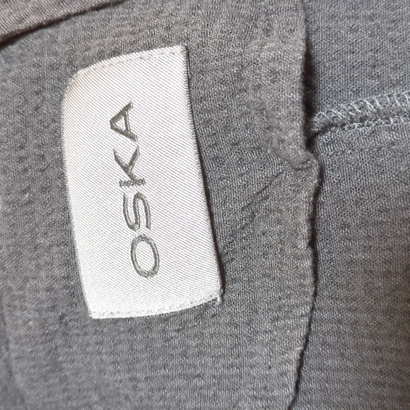 Oska Soft Black Textured Seersucker Jacket - Picture 14 of 16